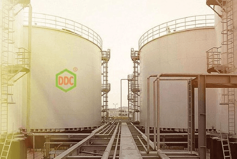 PROJECT FOR FABRICATION & INSTALLATION OF RAILINGS – STAIRCASES FOR OIL STORAGE TANKS