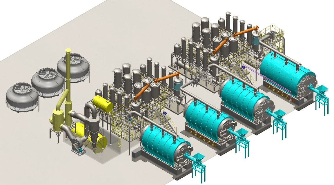 PROJECT: DESIGN OF A RUBBER PYROLYSIS PLANT IN CHAU PHA, TOC TIEN, PHU MY, BA RIA – VUNG TAU Executed by ATLAS Mechanical & Engineering Co., Ltd